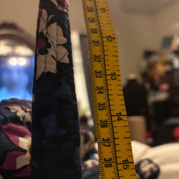 Vera Bradley African Violet Blue Floral Tote Set of 3 2014 fall to 2015 spring. - Picture 16 of 16